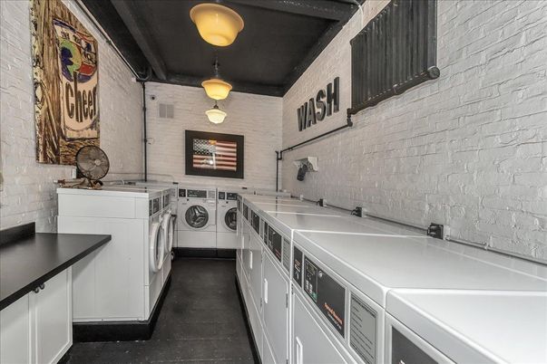 Interior, Stone Walls, Washer