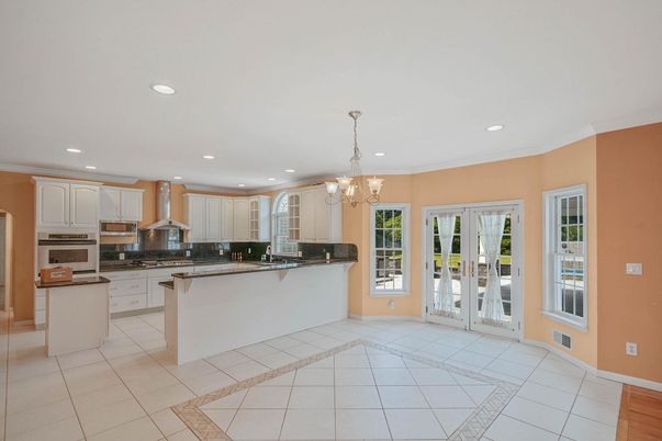 Chandelier, Interior, Kitchen, Recessed Lighting