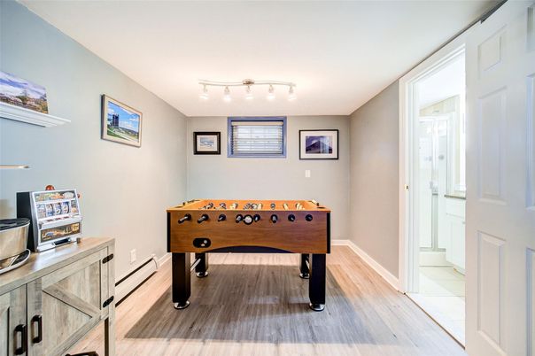 Game Room, Interior, Wood Texture Flooring
