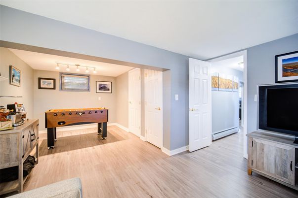 Game Room, Interior, Wood Texture Flooring