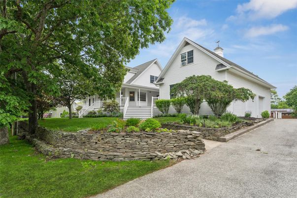 Attached, Backyard, Exterior, Facade, Farmhouse