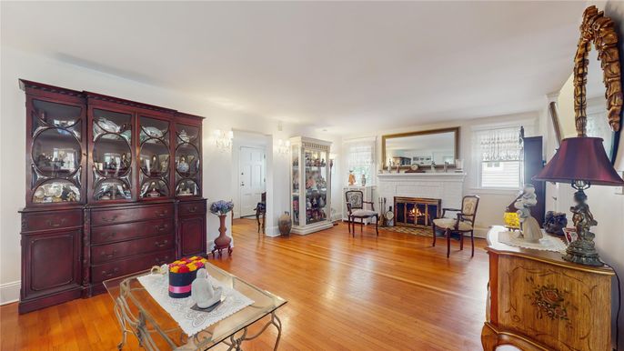 Fireplace, Interior, Wood Texture Flooring