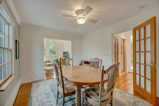 Dining room, Interior, Wood Texture Flooring