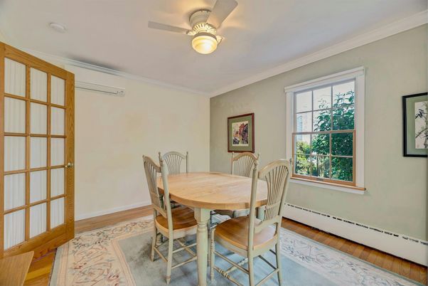 Dining room, Interior, Wood Texture Flooring