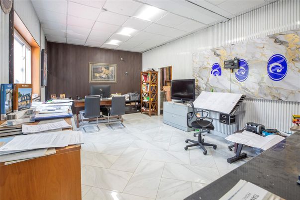Home Office, Interior, Marble