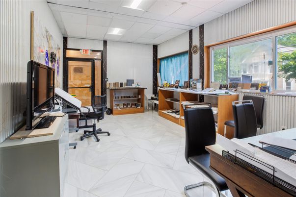 Home Office, Interior, Marble