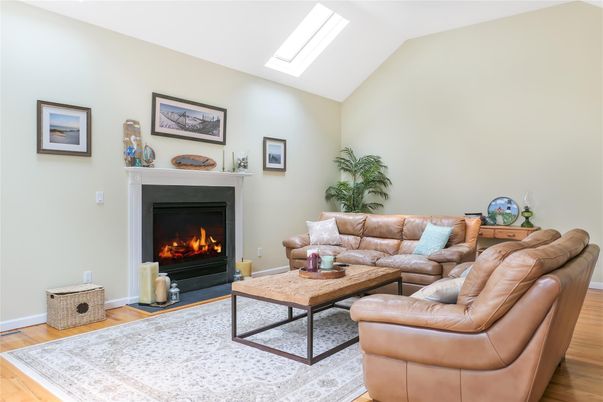 Fireplace, Interior, Living room, Wood Texture Flooring
