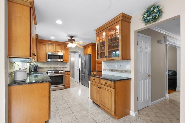 Interior, Kitchen, Recessed Lighting, Stainless Steel Appliances