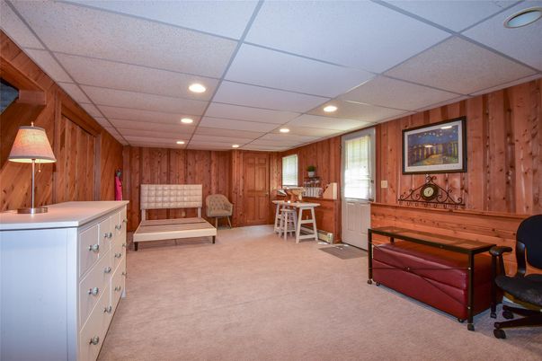 Interior, Recessed Lighting, Wooden Walls