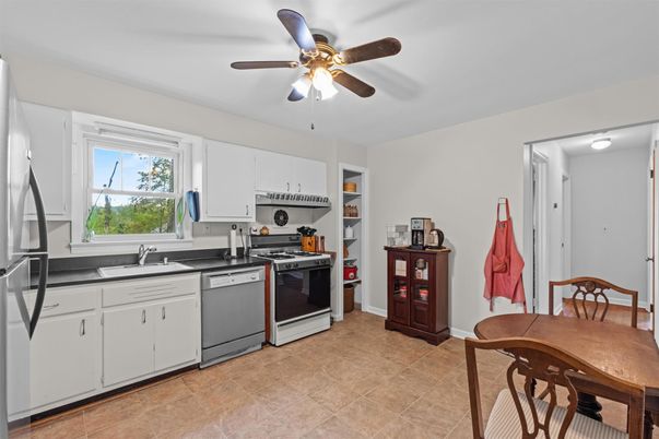 Dining room, Interior, Kitchen