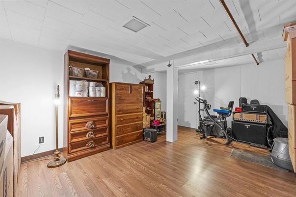 Fitness Equipment, Interior, Wood Texture Flooring