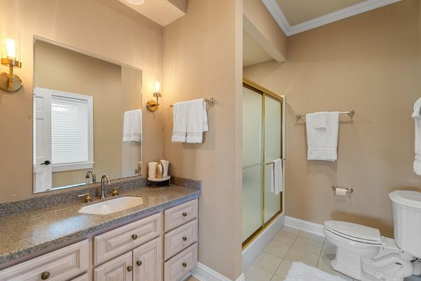 Bathroom, Glass Shower, Interior