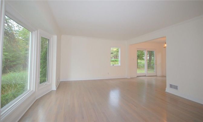 Empty room, Interior, Wood Texture Flooring