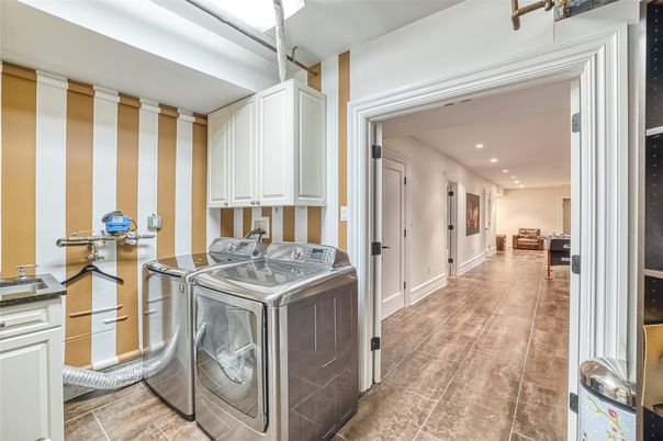 Interior, Recessed Lighting, Washer