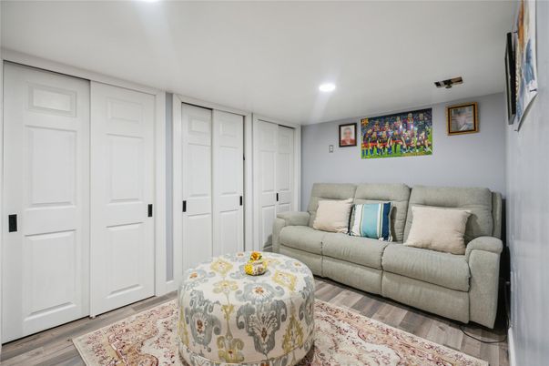 Interior, Recessed Lighting, Wood Texture Flooring