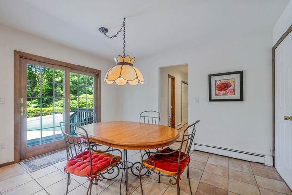Dining room, Interior, Pendant Lights