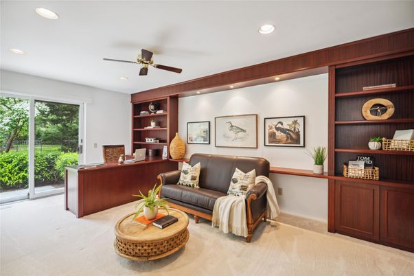 Home Office, Interior, Living room, Recessed Lighting