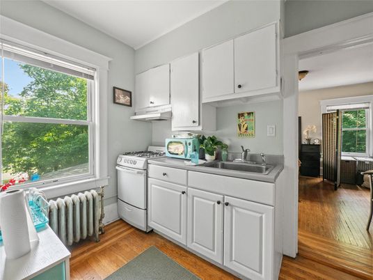 Interior, Washer, Wood Texture Flooring