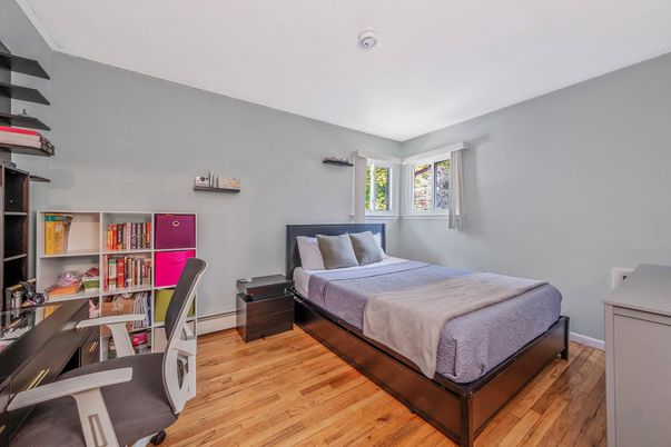 Bedroom, Home Office, Interior, Wood Texture Flooring