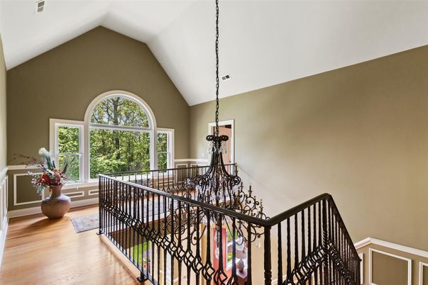 Chandelier, Interior, Wood Texture Flooring