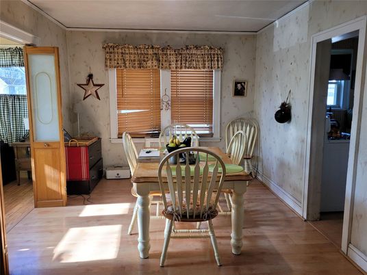 Dining room, Interior, Wood Texture Flooring