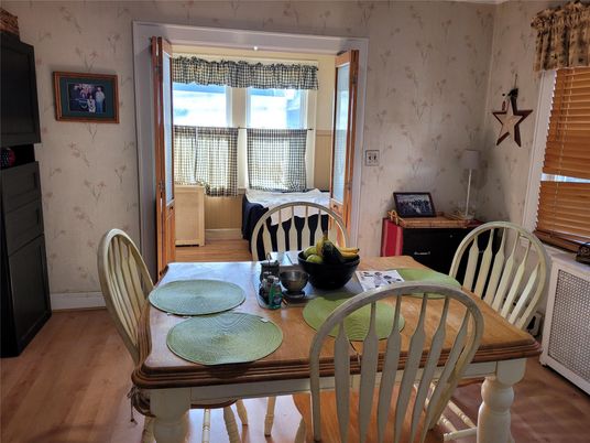Dining room, Interior, Wood Texture Flooring
