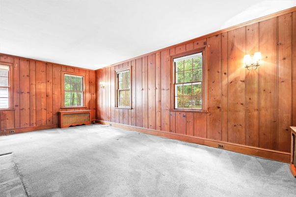 Empty room, Interior, Wooden Walls