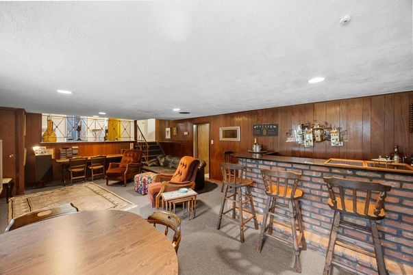 Interior, Recessed Lighting, Wooden Walls
