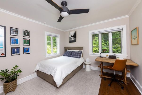 Bedroom, Home Office, Interior, Water, Wood Texture Flooring