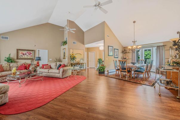 Chandelier, Dining room, Interior, Living room, Wood Texture Flooring