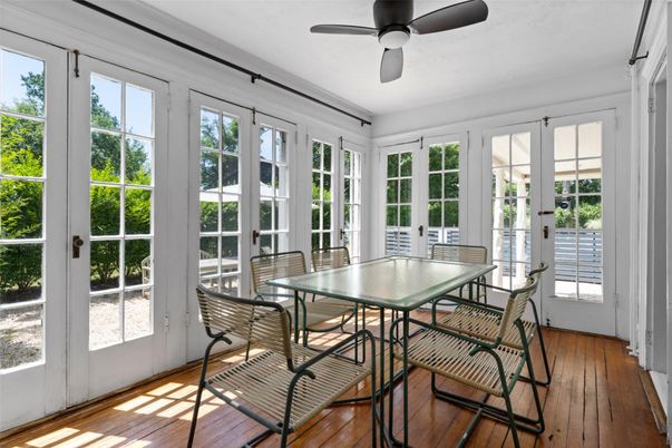 Interior, Sun Room, Wood Texture Flooring