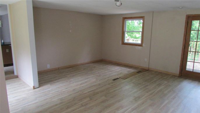 Empty room, Interior, Wood Texture Flooring