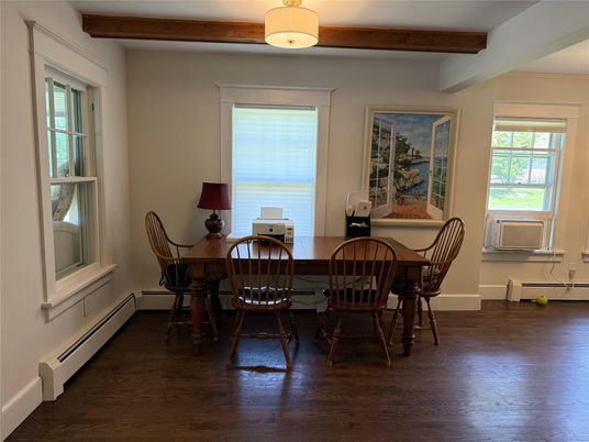 Dining room, Interior, Wooden Beams, Wood Texture Flooring
