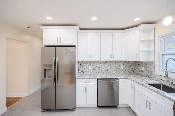 Interior, Kitchen, Recessed Lighting, Stainless Steel Appliances