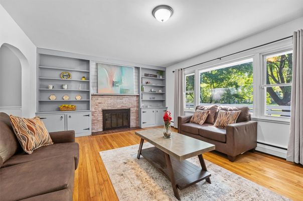 Fireplace, Interior, Living room, Wood Texture Flooring