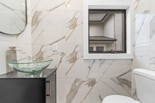 Bathroom, Interior, Marble Walls