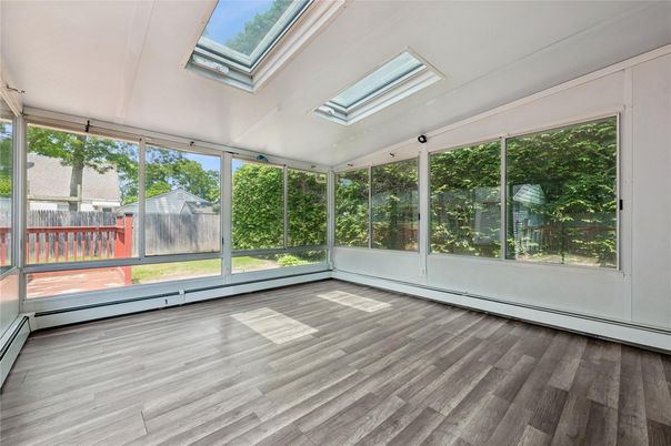 Interior, Sun Room, Wood Texture Flooring
