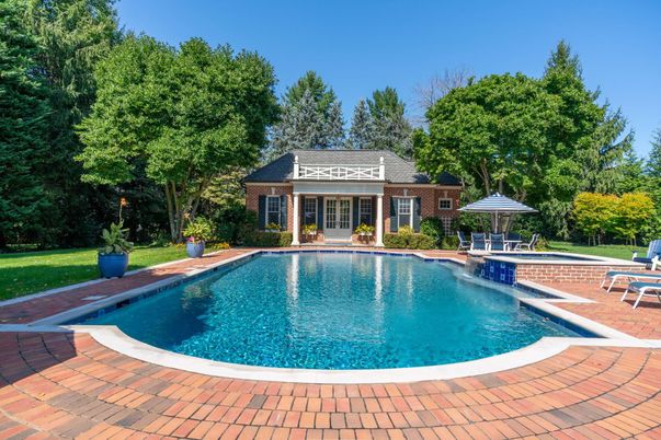 Exterior, Pool, Solar Panels