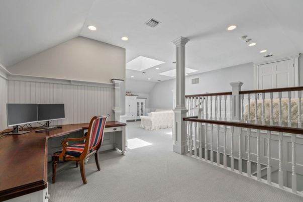 Home Office, Interior, Recessed Lighting