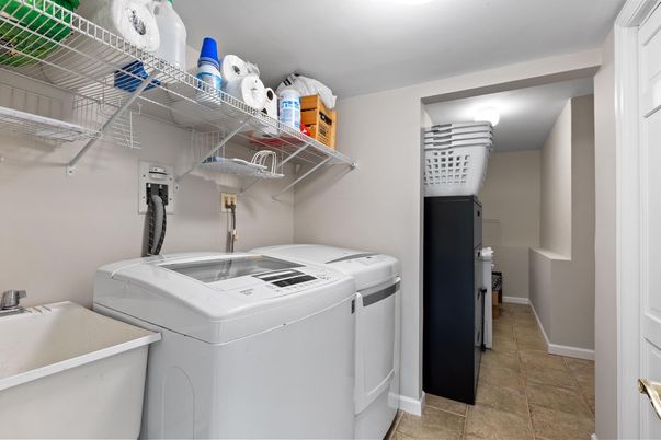 Interior, Washer