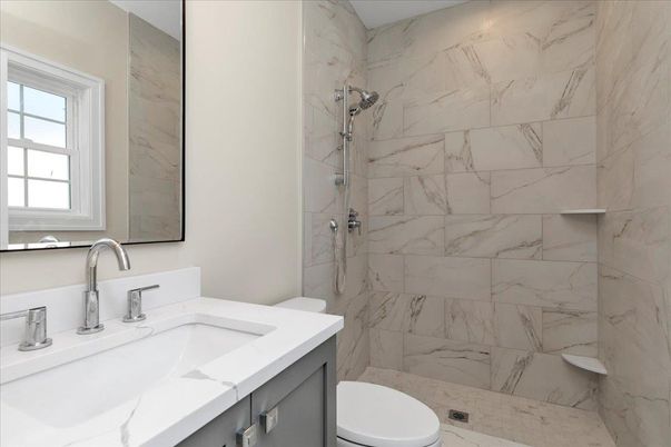 Bathroom, Interior, Marble Walls