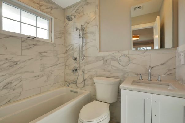 Bathroom, Interior, Marble Walls