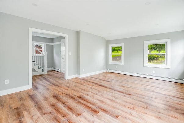 Empty room, Interior, Wood Texture Flooring
