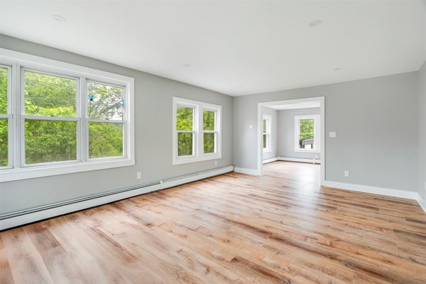 Empty room, Interior, Wood Texture Flooring