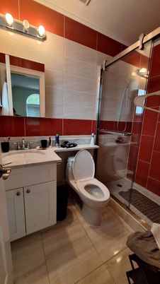 Bathroom, Glass Shower, Interior