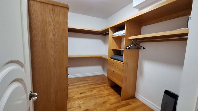 Interior, Walk-in Closets, Wood Texture Flooring