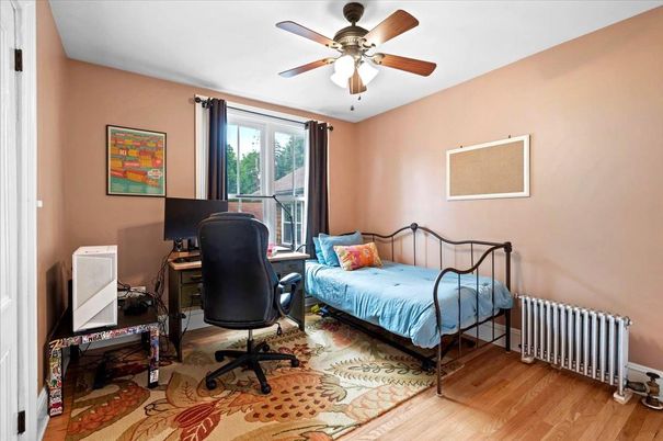 Bedroom, Home Office, Interior, Wood Texture Flooring