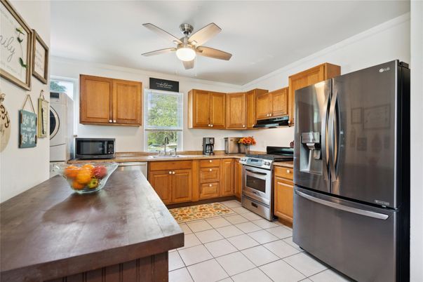 Interior, Kitchen, Stainless Steel Appliances