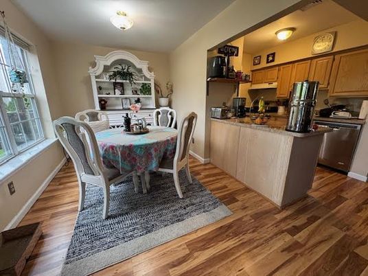 Dining room, Interior, Kitchen, Wood Texture Flooring