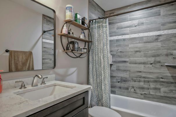 Bathroom, Interior, Wooden Walls